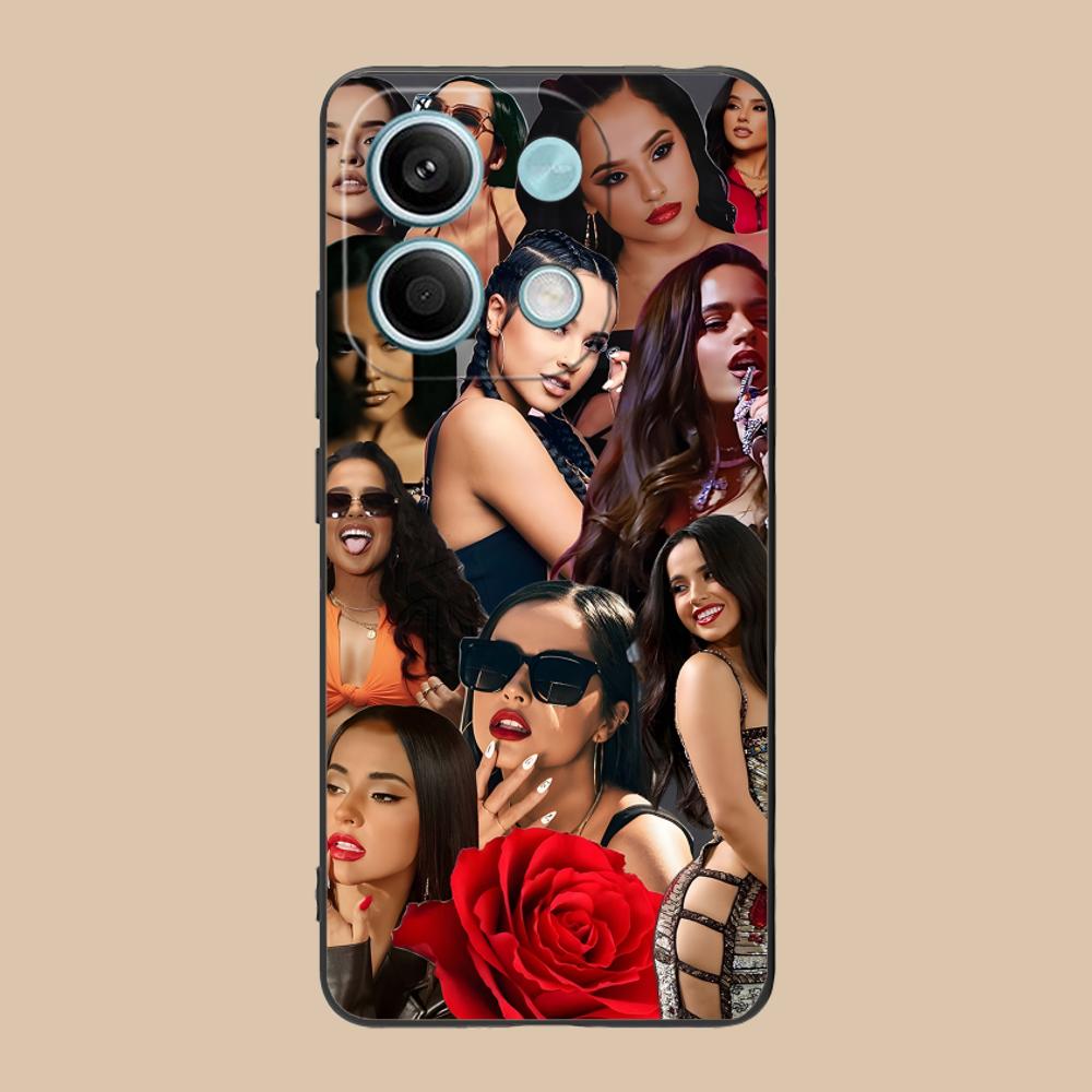 Fashion Becky G Matte TPU Mobile Phone Case for POCO M7 M6 M5 M4 M3 X7 X6 X5 X4 X3 Pro GT 5G Colorful Printing Cover