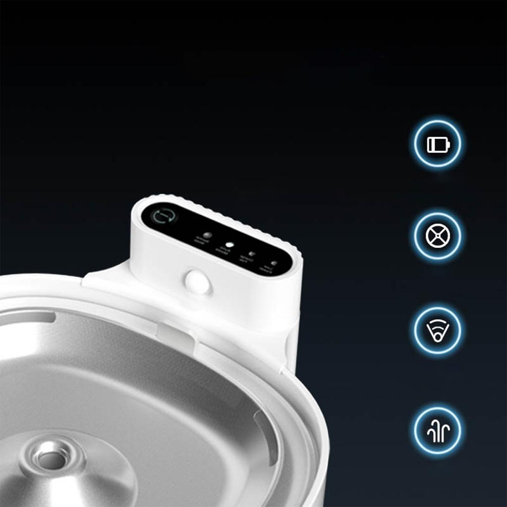 Pet Water Fountain Automatic Circulating Drinking Bowl Wireless Cat Drinking Feeder Intelligent Sensor Moving Non-Electric