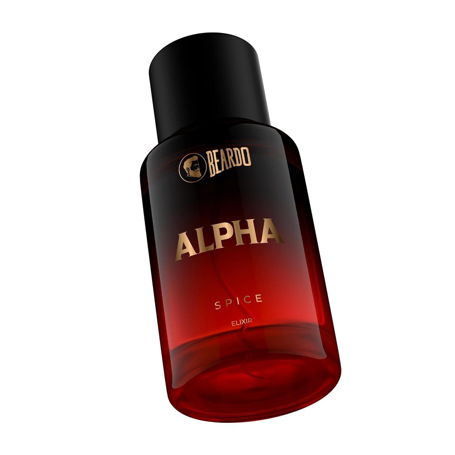 

Beardo Alpha Spice Elixir 30ml | Extrait De Parfum | Woody & Spicy | Perfume For Men Long Lasting Smell | 30ML