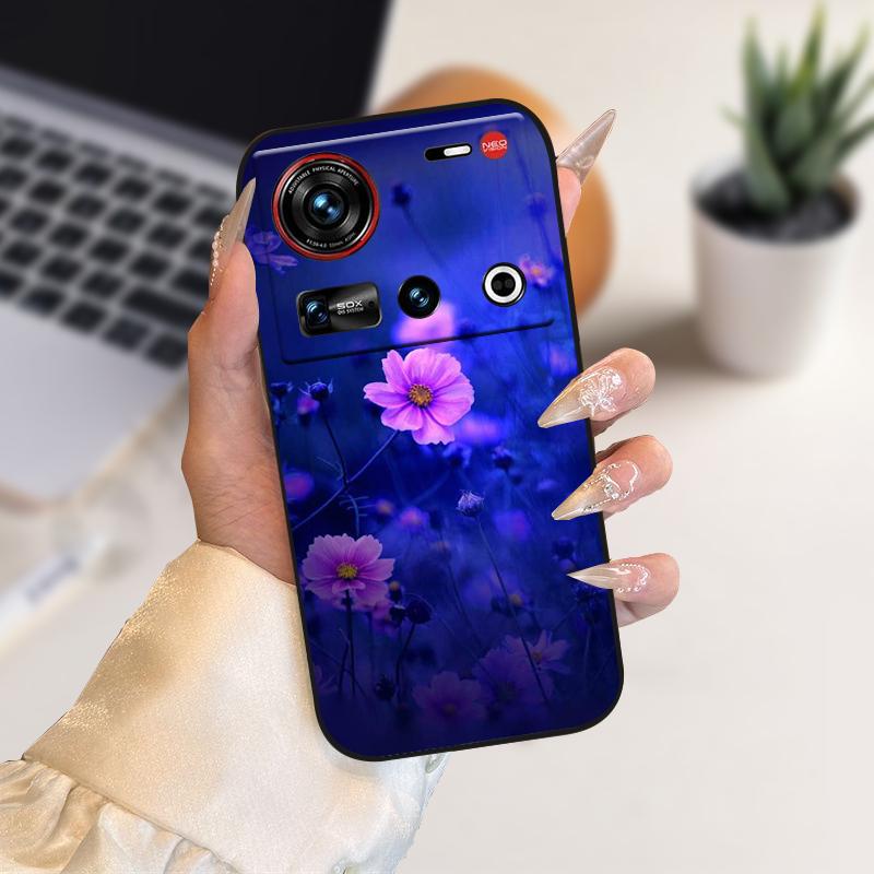 Handyhülle für ZTE nubia Z70 Ultra Hüllen NX733J Cartoon Weiche TPU Silikon Hülle für Nubia Z 70 Ultra 5G Schutzhülle Bumper