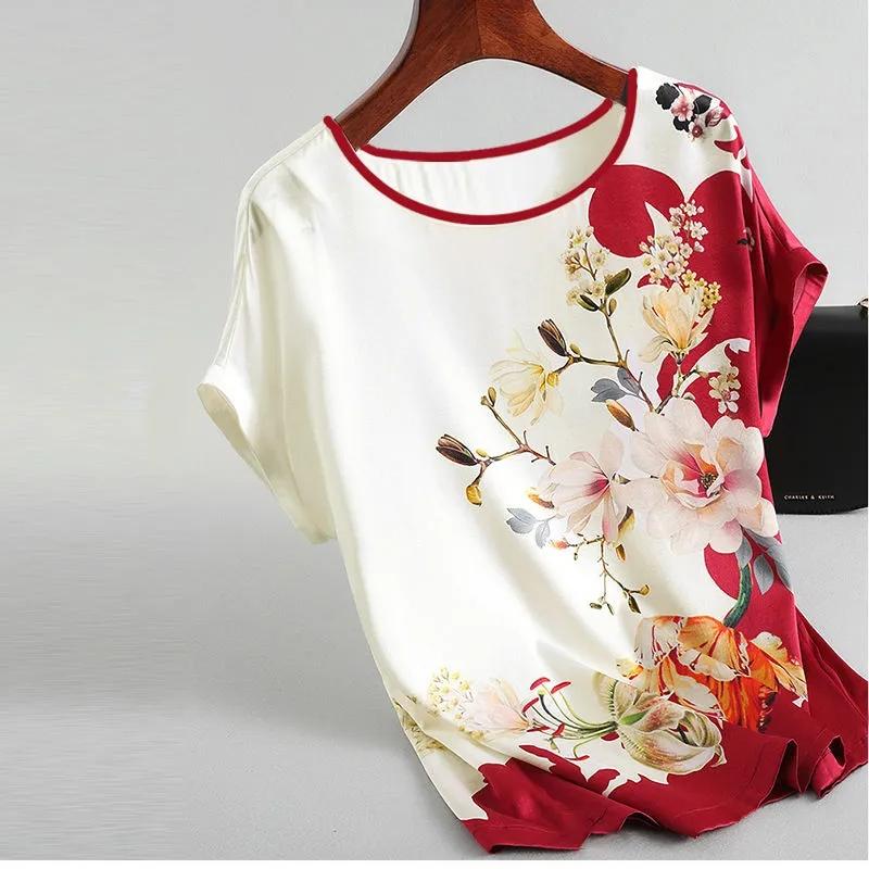 Top Female Summer Short Sleeve T-shirt Loose Comfortable Small Shirt