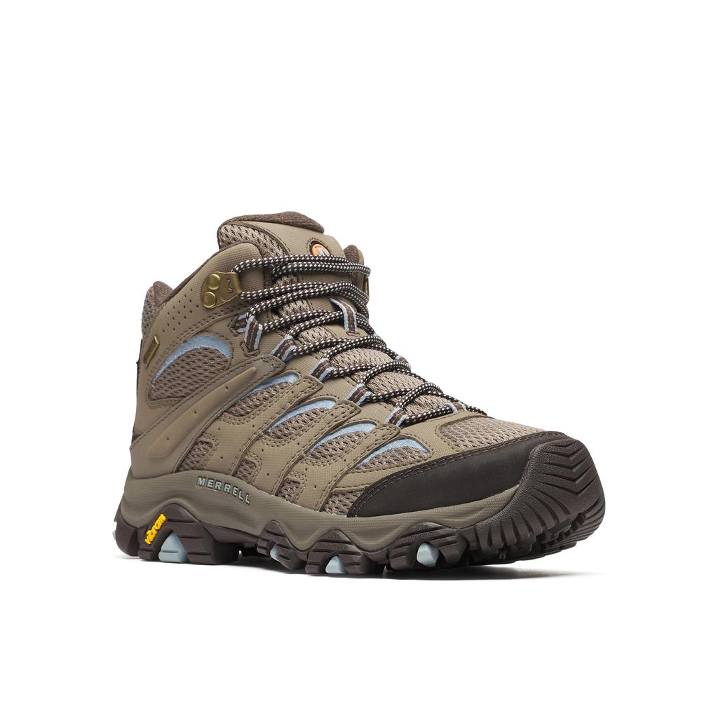 Merrell Moab 3 Synthetic Mid Hiking Size 2E Gore-Tex Women's Shoes, BRINDLE, 24.0 Cm,