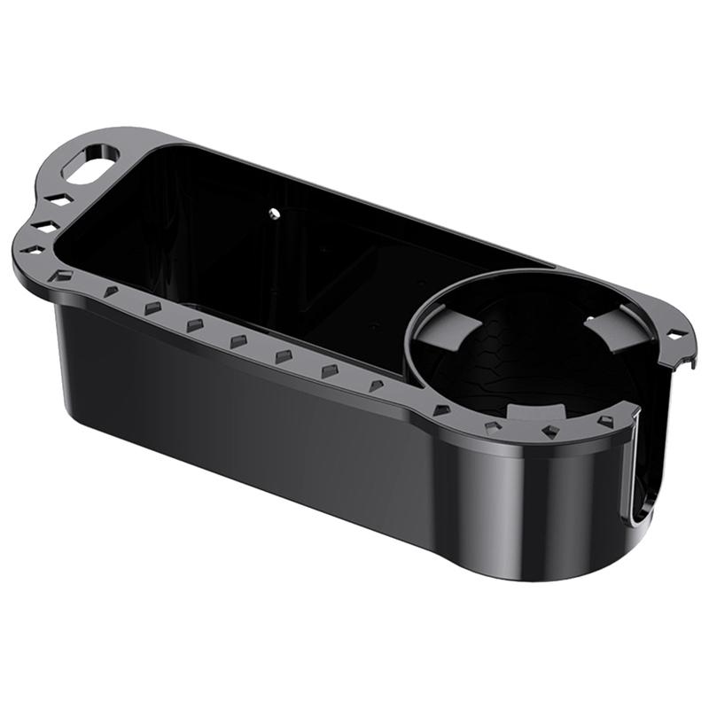 Marine Storage Caddy Box Fishing Tool Holder Can Cup Holder Phone Drink Box Organizer for Boat Kayak Pontoon Bass Boat Jon Boat