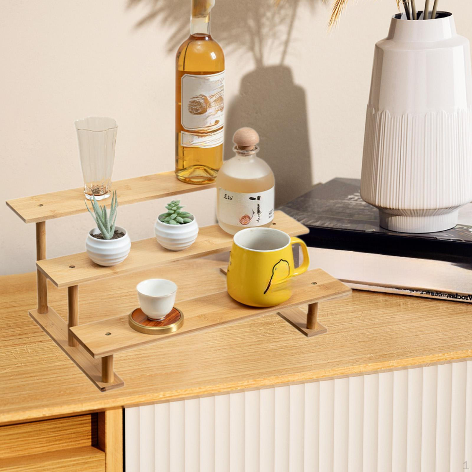 

Дисплей Riser Countertop Storage Rack Multi Layers Современная портативная подставка для ювелирных изделий 3 Tier 40 cm