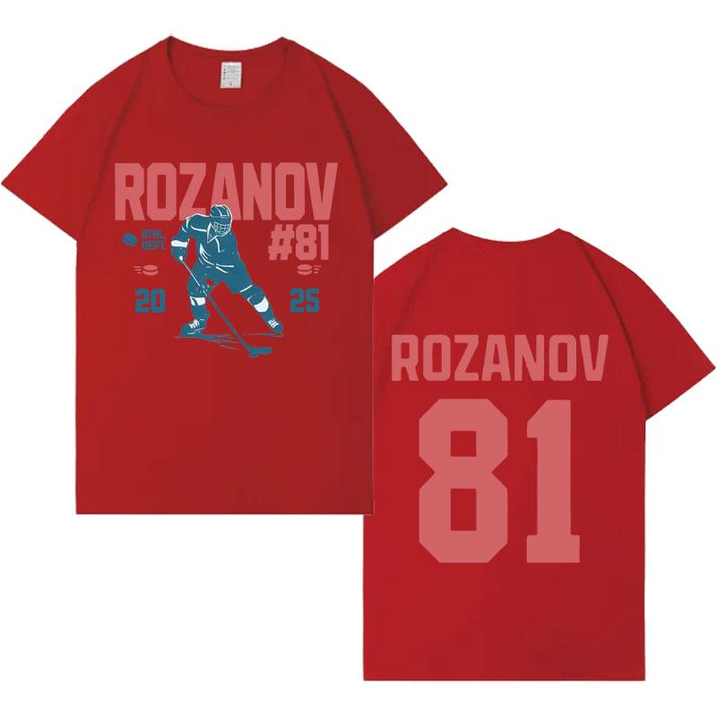 Harajuku Graphics Print Heated Rivalry Ilya Rozanov 81 Fashion Punk T Shirts Mens Women Casual Cozy Hot Sale Pop Tshirt Unisex