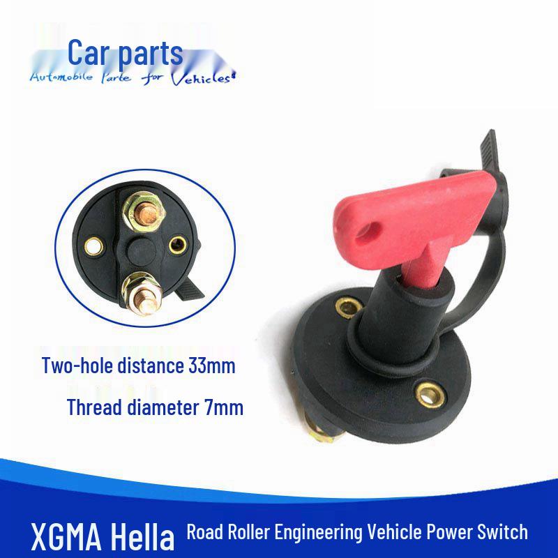 Hella 843-13 Battery Power Switch for XCMG Road Roller & Construction Vehicle Forklift