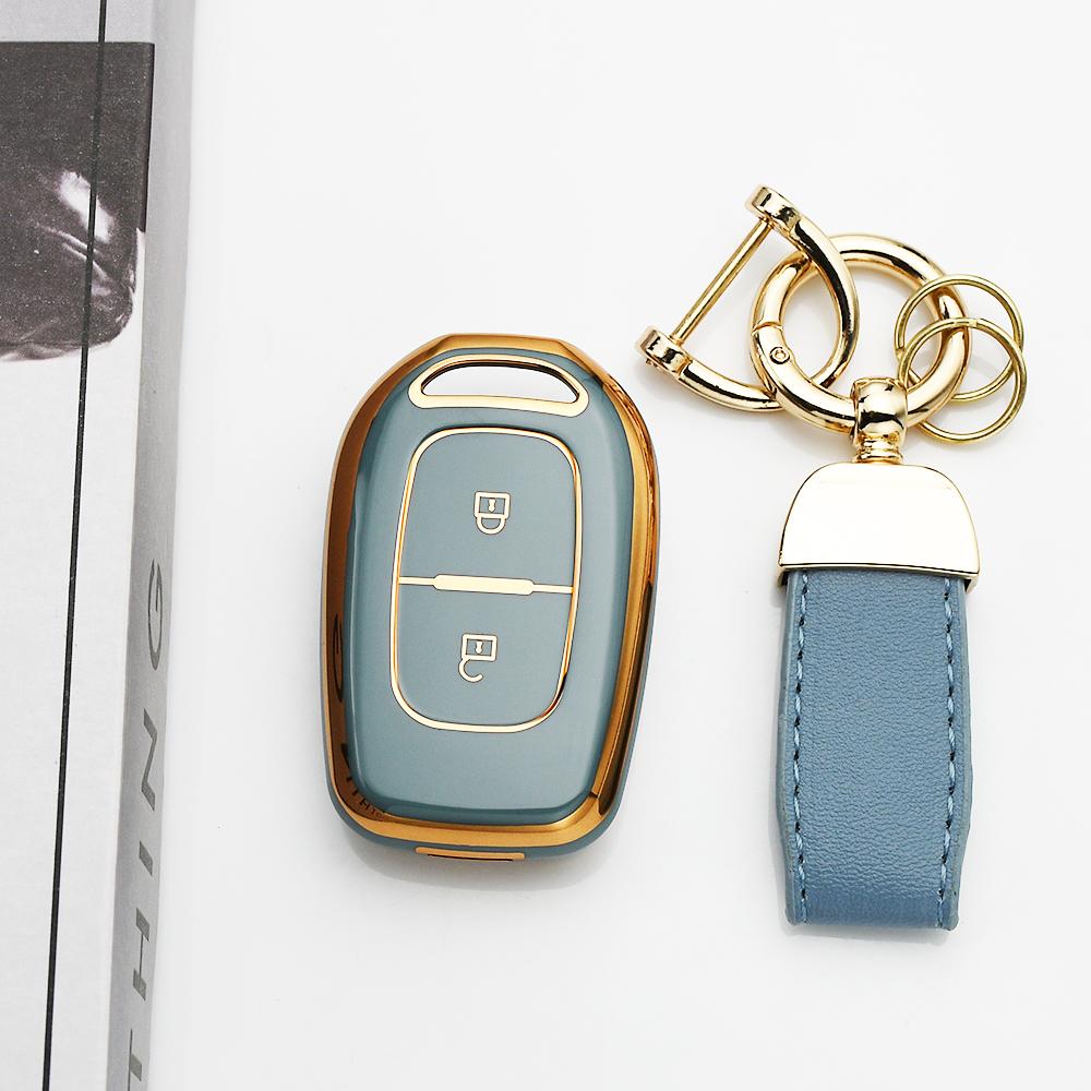 2/3 Buttons Remote Shell Fob Holder Car Key Cover Case Holder for Renault Duster Logan Laguna Scenic Master Megane Dacia Dokker
