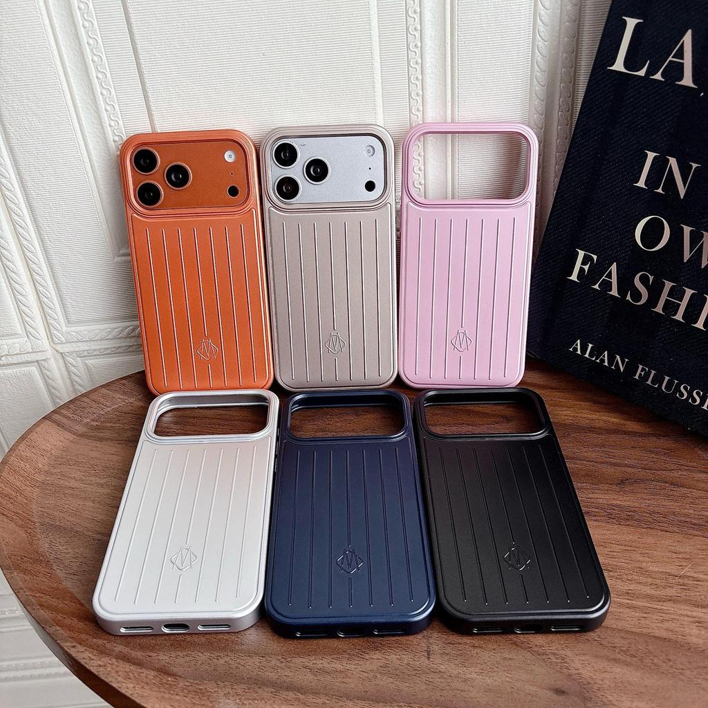 2-in-1 Solid Color iPhone 17 Pro Max Luxury Case and Stand