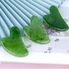 Natural Jade Gua Sha Scraper Facial Massager Tool Rose Quartz Guasha Massage Board Face Lift Slim Gouache Scraper Scraping Plate