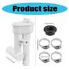 Uprgades Toilet Vacuum Breaker set Toilet Vacuum Breaker Accessory 385316906 for House Sealand Model without Sprays