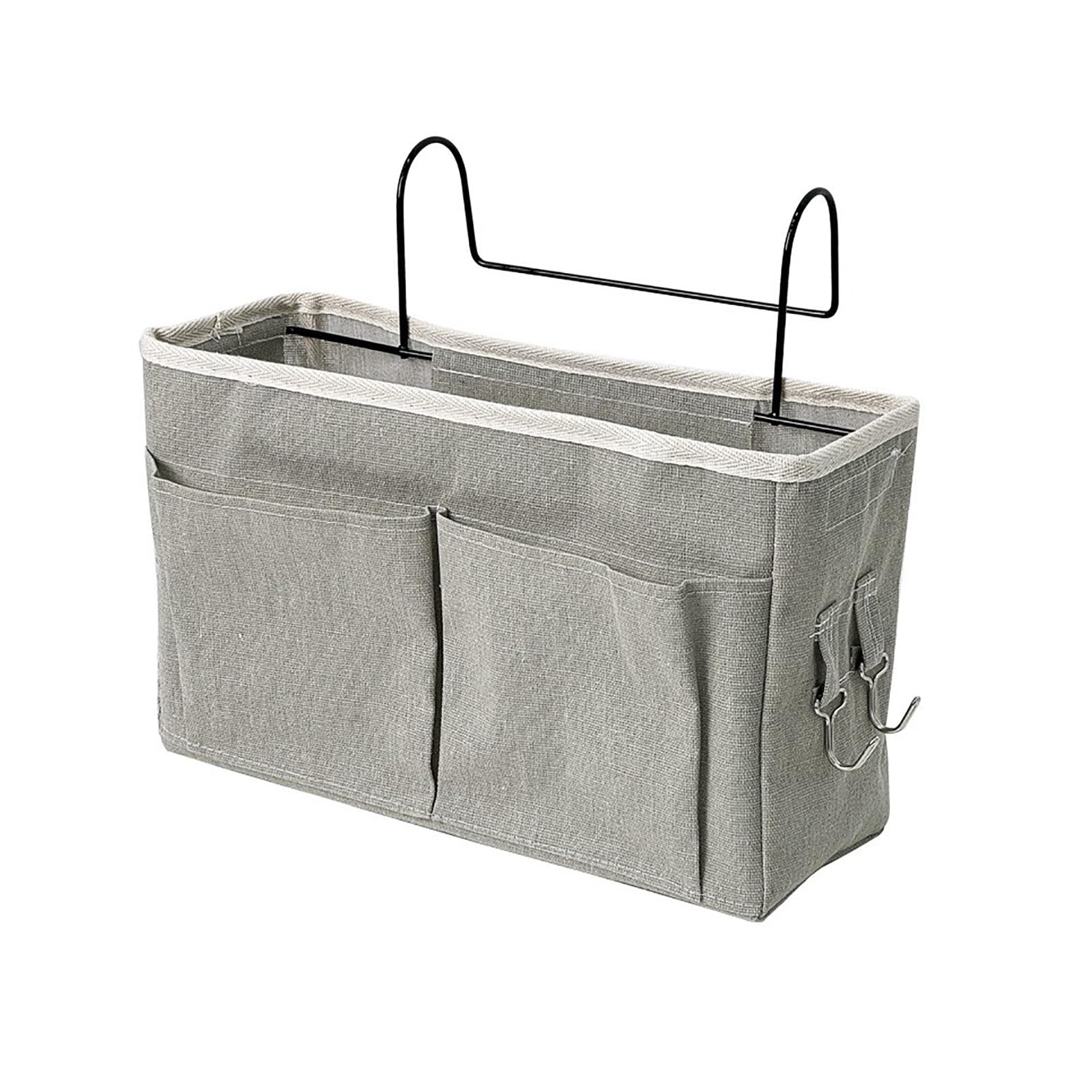 

GOODCHI Bedside Storage Rack, Storage Box, Small Item Organizer, Hanging Storage for Beds, Student Dorms, Cribs, Hospitals, Convenient Storage,