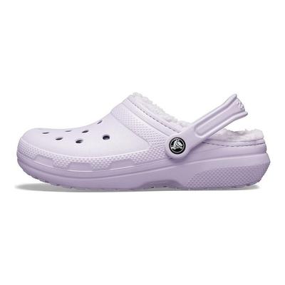 Round Toe Slip-On Clogs Women Footwear Light-Purple 203591-5OP