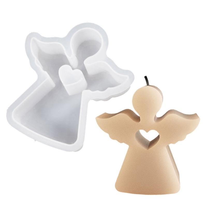 DIY 3D Moulds Geometric Candle Molds Silicone Mold Handicrafts for Candle Making small