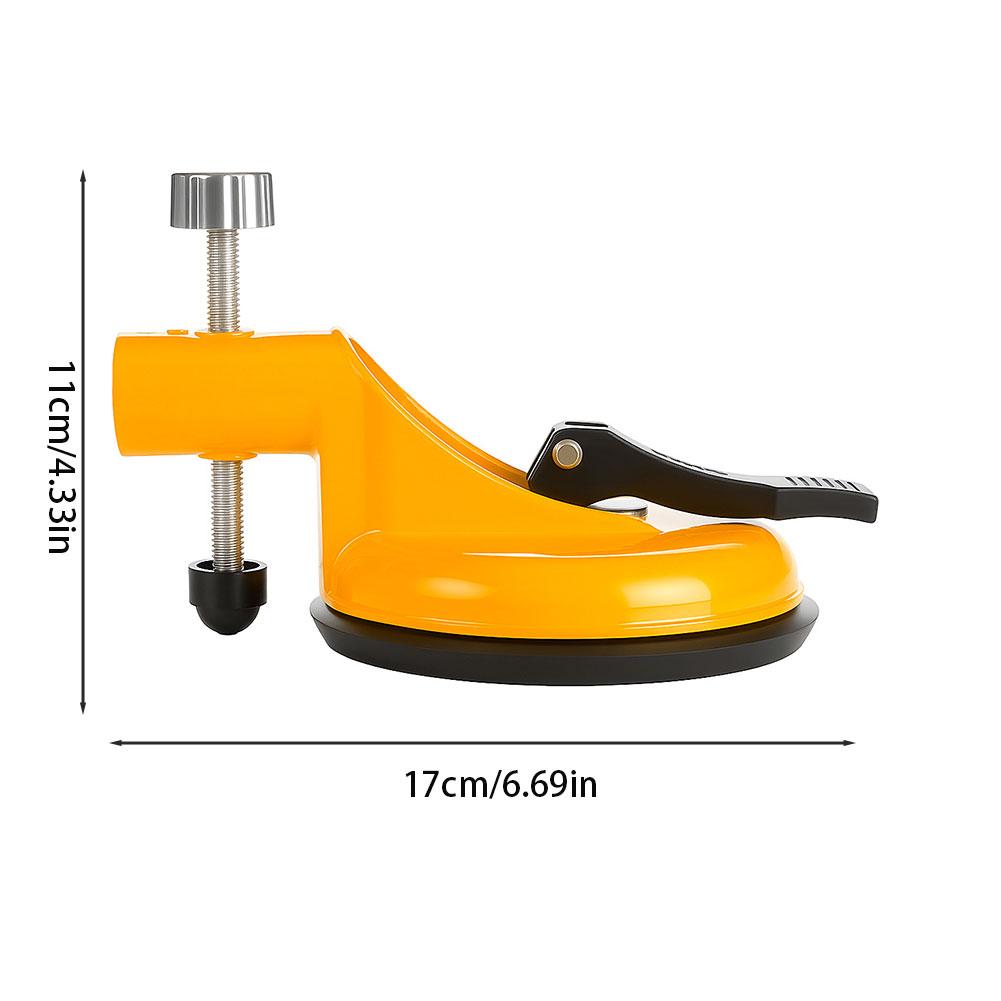 Heavy DutyFloor Fixer Tool Laminate Iron Fixer Vacuum Tile Flooring Slat Grabber for Baseboard Paver Construction Tile Carpentry