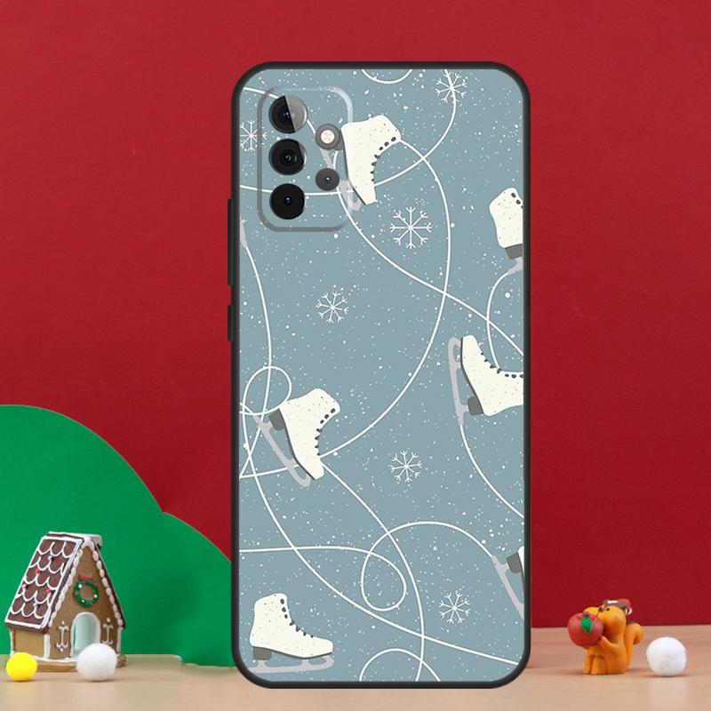 Figure Skating Ice Skating Case For Samsung Galaxy A36 A56 A06 A13 A53 A32 A12 A22 A52 A35 A17 A16 A55 A15 A54 A34 A14