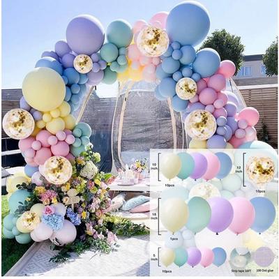 Alla hjärtans dag Ballonggirlang Bågsats Konfettiballonger för Mors dag Examen Födelsedag Babyshower Bröllopsfest Dekoration