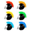 Mohawk Helmet Wig Cuttable Helmet Decorations Wigs Cockscomb Motocross Full Face Off Road Helmet Decoration Hair Sticker
