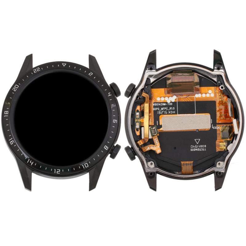 For Huawei Watch GT 2 46mm OEM Grade S AMOLED Screen and Digitizer Assembly+Frame Part (without Logo)