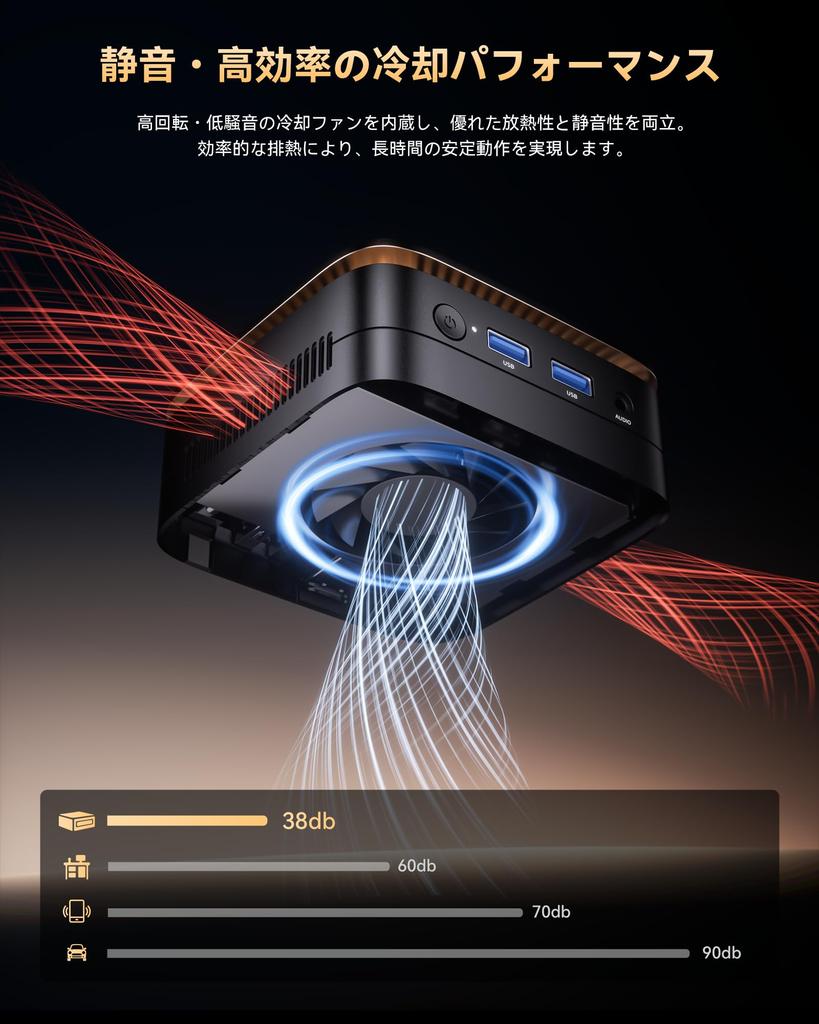 NiPoGi Mini PC New Intel N95 Mini Windows 11 16GB DDR4 512GB SSD Up to Mini PC with Multiple LAN [2025 Model, Industry's Smallest] PC, Pro, + (PCle