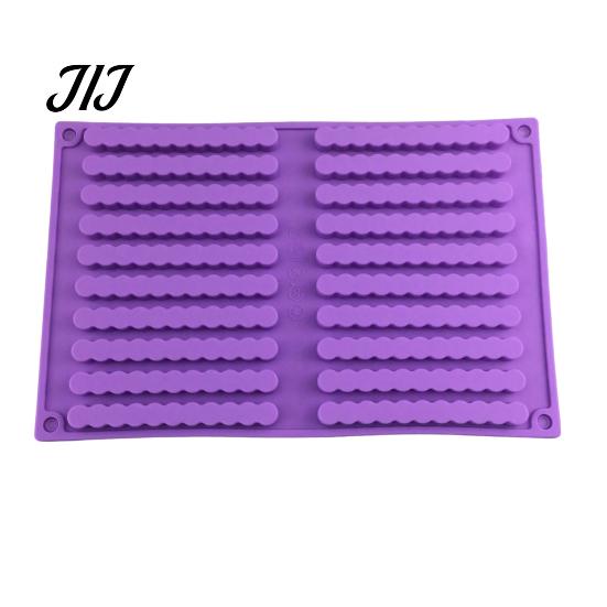 Kitchen Baking Supplies Silicone Chocolate Mold, 20 Cavities Non-stick Flexible Tray, Heat Resistant Reusable Tray Food-grade Mold for Homemade Candy