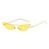 European & American Cat Eye Sunglasses - Unisex Metal Frame with Ocean Lens