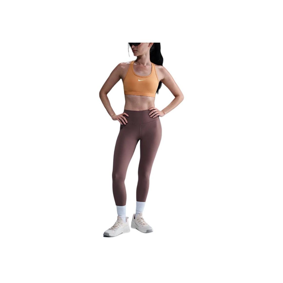 Nike Swoosh SS25 Casual Fashion Simple Quick-Dry Sports Vest Women Vests Orange DX6822-856 M