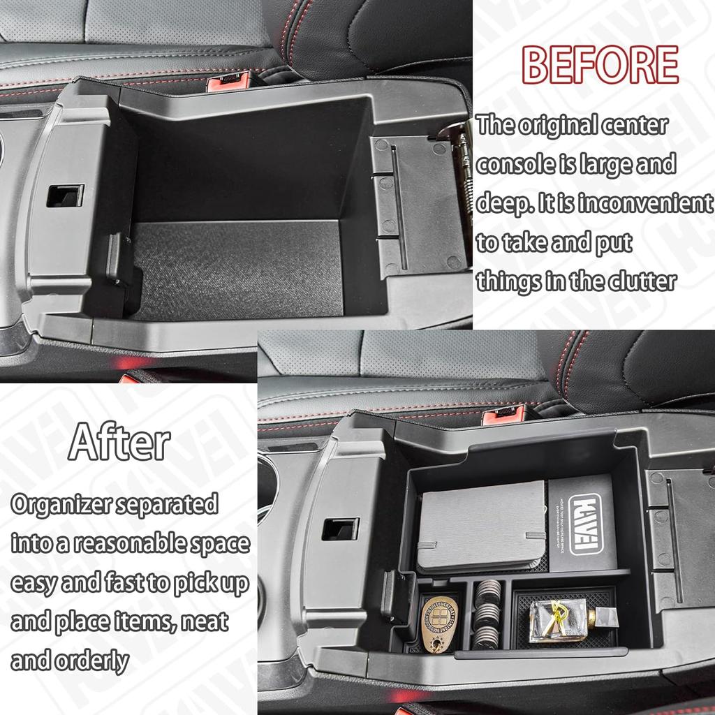 Cutie de depozitare pentru bord compatibilă cu accesorii Ford Explorer 2012-2016 2017 2018 2019, tavă de inserare cotiera cutie de depozitare auxiliară suport pentru monede