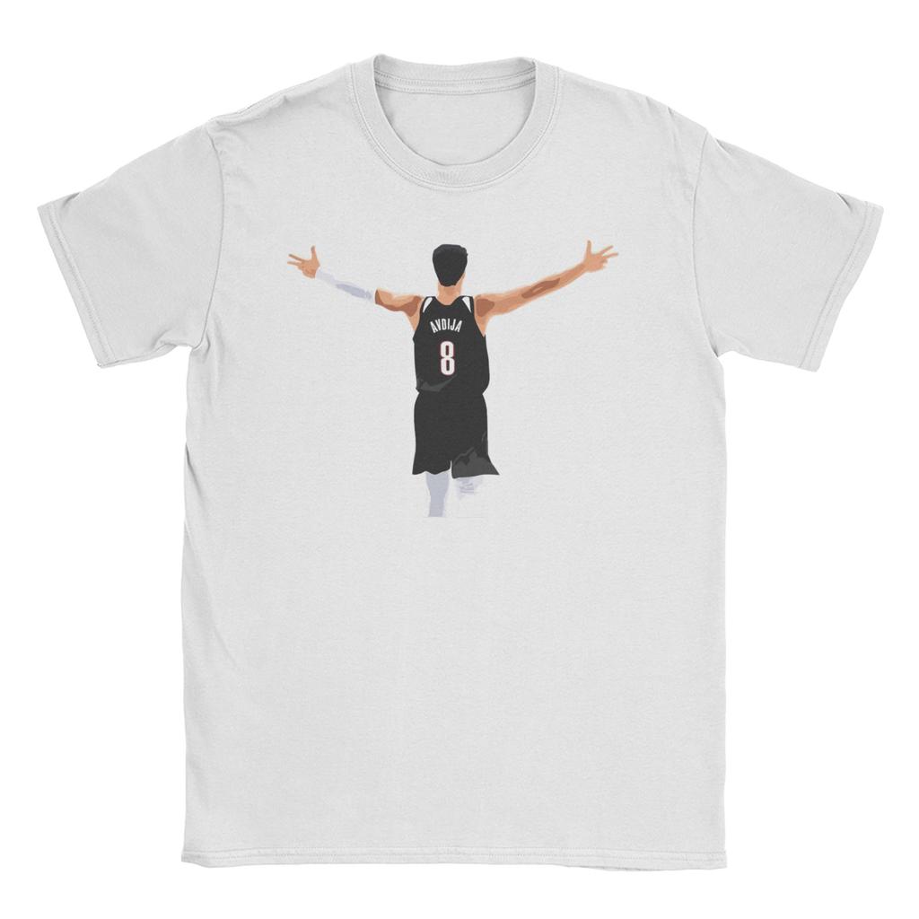 Deni Avdija Basketball Player Unisex WOMENs T Shirt  Novelty Tees Short Sleeve Crewneck TShirt 100 Cotton Gift Clothing