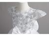 Girls' Sleeveless Sequin Flower Girl & Party Dress - Floor-Length Princess Gown