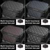 New Armrest Box Pad, Wear-, Premium Interior Decoration, Armrest Cover, Easy To Clean, All-Season Use