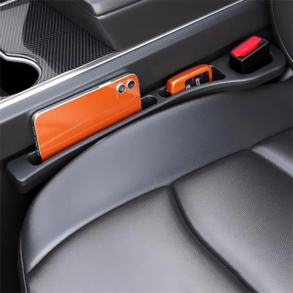 Car Seat Gap Filler - Universal Front Seat Crevice Organizer & Drop Stop Pad, Prevent Items from Falling Between Seats for Safe Driving