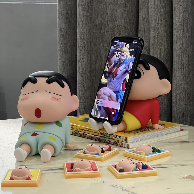 1Pc Table Stand For Pad Samsung Ip Holder Bracket Crayon Shin Chan Universal Desk Mobile Phone Holder Mount Stand