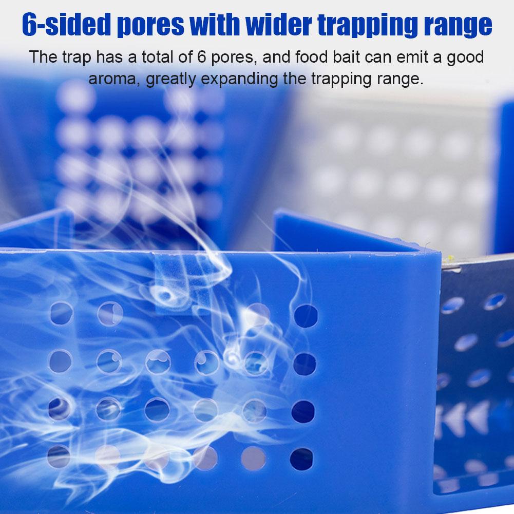 Cockroach Traps Box Professional Practical Roach Catcher Capacity Cockroach Large Living Room Repellent Wear-resistant G9W5