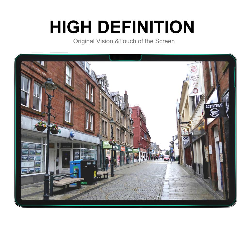 For Microsoft Surface Pro 12inch Screen Protector ENKAY HAT PRINCE 9H 2.5D 0.33mm High Aluminium-silicon Glass Film