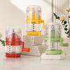 Manual Citrus Juicer, Portable Hand Crank Juicer for Orange, Watermelon, Apple, Pineapple, Lemon Lime Squeezer with Grip Handle
