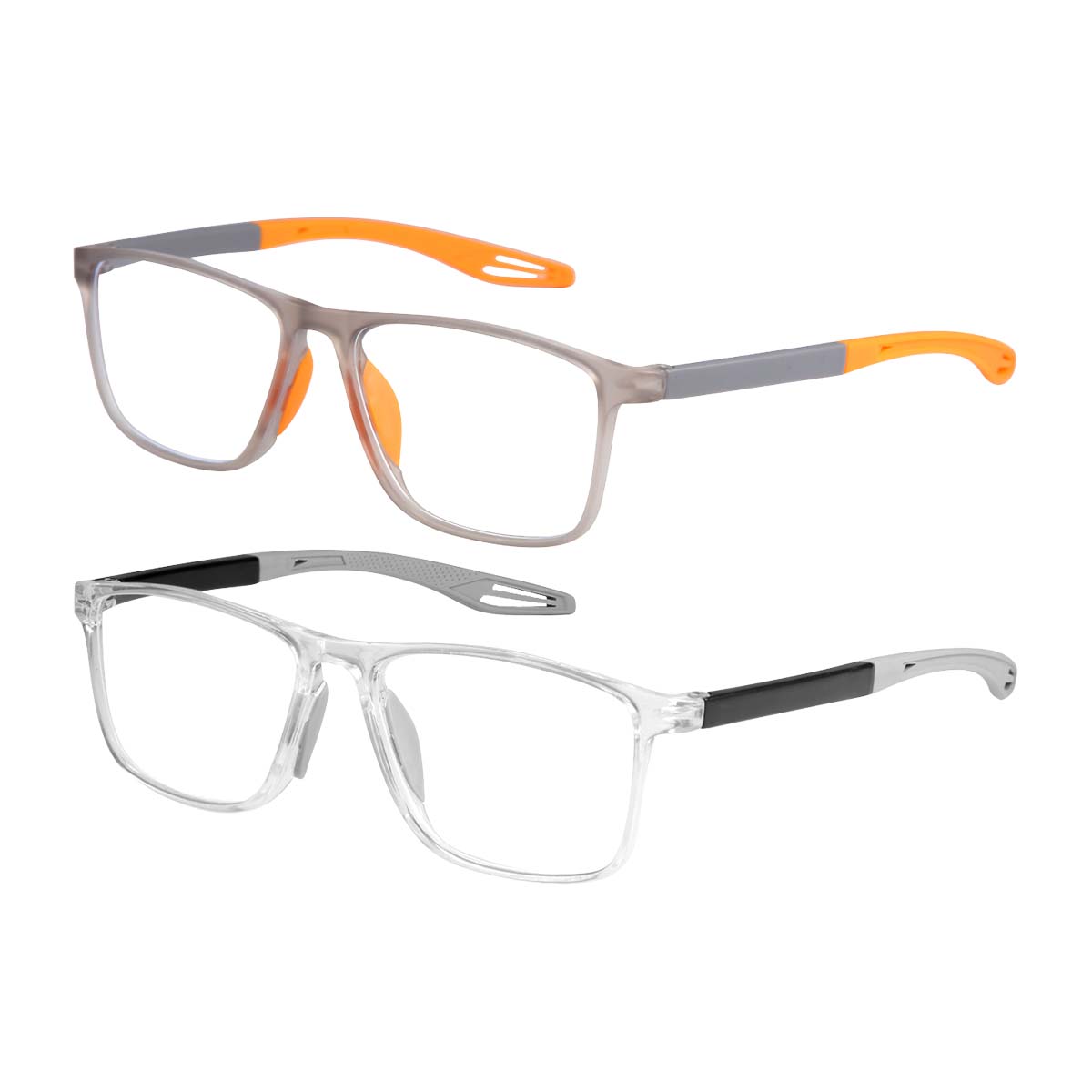 2PCS Smart Automatic Zoom Eyeglasses Anti-Blue Light Reading Glasses Men Women Optical Spectacle Intelligent zoom Eyeglass