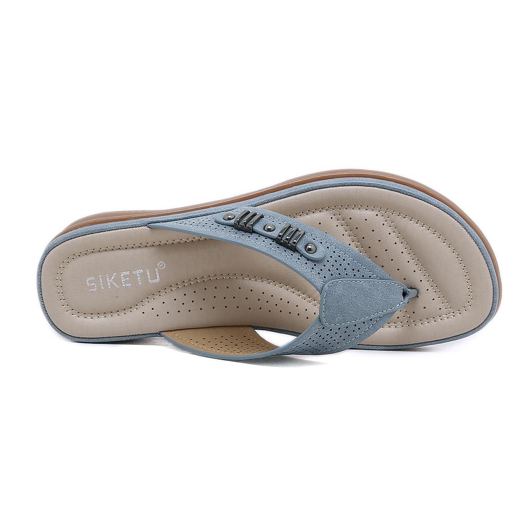Platform Sandals Plus Size 36-42 Shoes for Women Summer Fashion Slides Wedges Outside Slippers Leisure Flip Flops Zapatos Mujer
