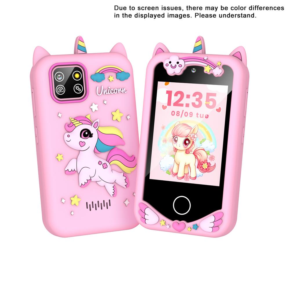 

Детский игрушечный телефон 28 игр 20 историй 8 ГБ видео-музыкальный плеер мини-игрушечный телефон двойная камера обучающие развивающие игрушки детские подарки розовый