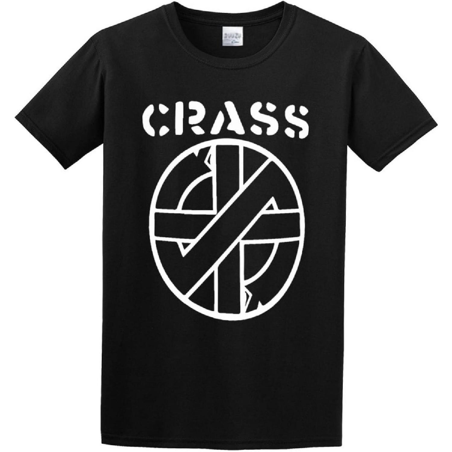 DOO MJUGG Crass Anarcho Punk Band Logo Black Mens T Shirt 3XL XXXXXL разноцветный