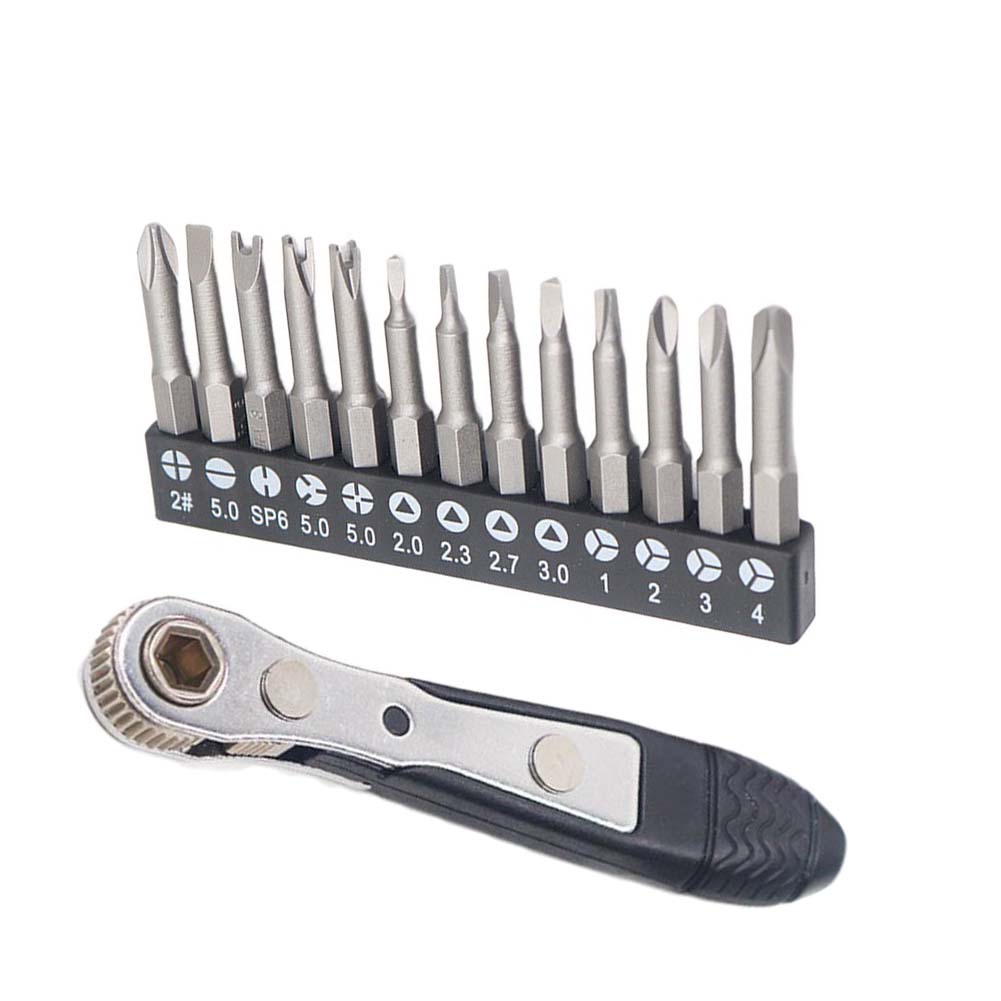 Triangle Screwdriver Multi-bit Set Triangle Head Y Head Three-point Four-point Chrome Vanadium Screwdriver Set