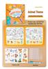 Magic Water Painting Puzzle Book for Kids: Reusable Coloring with Water Pen