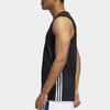 Adidas Knit Reversible Basketball Training Running Vest Men Tops Black DX6385