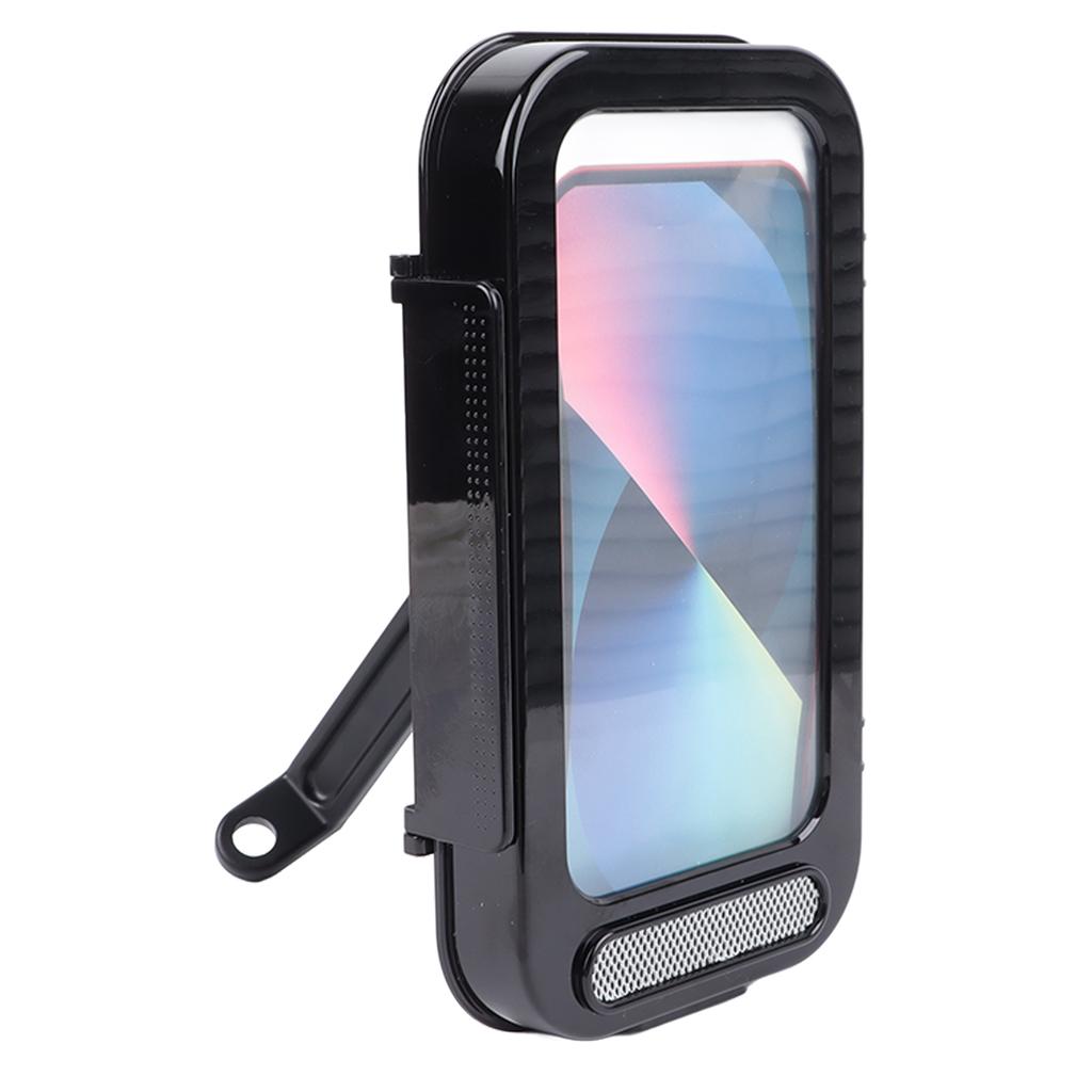 Motocyklový držák na telefon ABS Hliník Nastavitelný Vodotěsný Proti otřesům Pouzdro na telefon na řídítka kola pro venkovní cyklistiku