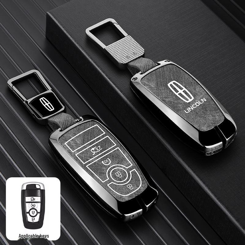 Lincoln Adventure Key Case: Fits Navigator, Aviator, MKZ, Continental, MKC, MKX Models