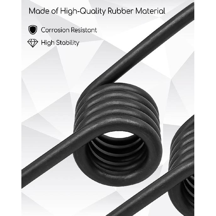 Trailer Ramp Torsion Spring Set Left And Right Fit For Trailer With 1" Rod/Shaft, Trailer Coil Springs Replace 3034278 ST9437L 3034279 ST9437R