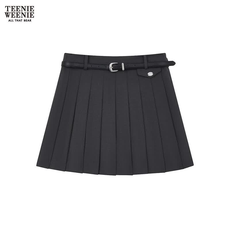 Teenie Weenie Women s Bear Logo A-Line Short Skirt S