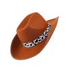 Pălării de cowboy Pălărie Panama Stil Maillard Imprimeu de vacă pentru femei Bărbați Accesorii foto Vestice pentru Bărbați Femei Unisex Purtare Accesorii pentru cap
