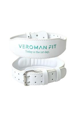 VEROMAN Leather Power Belt for Strength Men and White Training, Women, Ppi-gear004, Small,