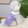 Cute pet cat dog clothes small puppy summer thin princess vest