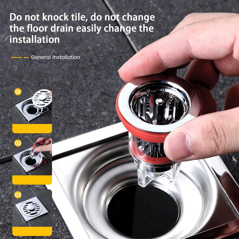 Odor Proof Floor Drain Anti Odor Drain Plugs Floor Drain Cores Kitchen Floor Drain Valve Stable Odor Filter Floor Drain For